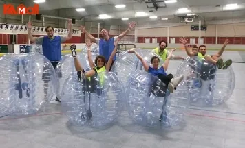 inflated human zorb ball for entertainment
